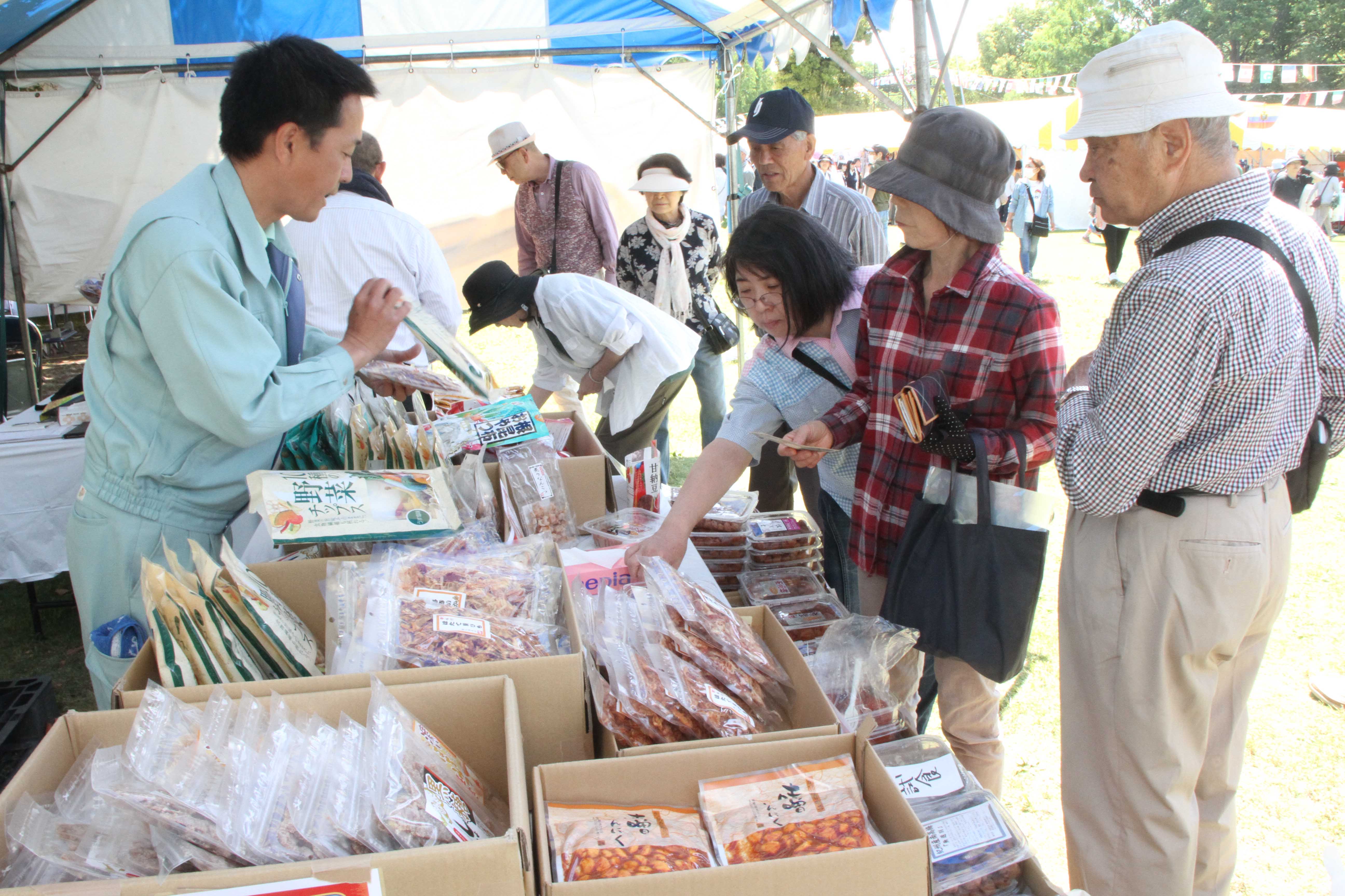 農新記事・ＪＡさいたま・20180504・花と緑の祭典・ヨコ