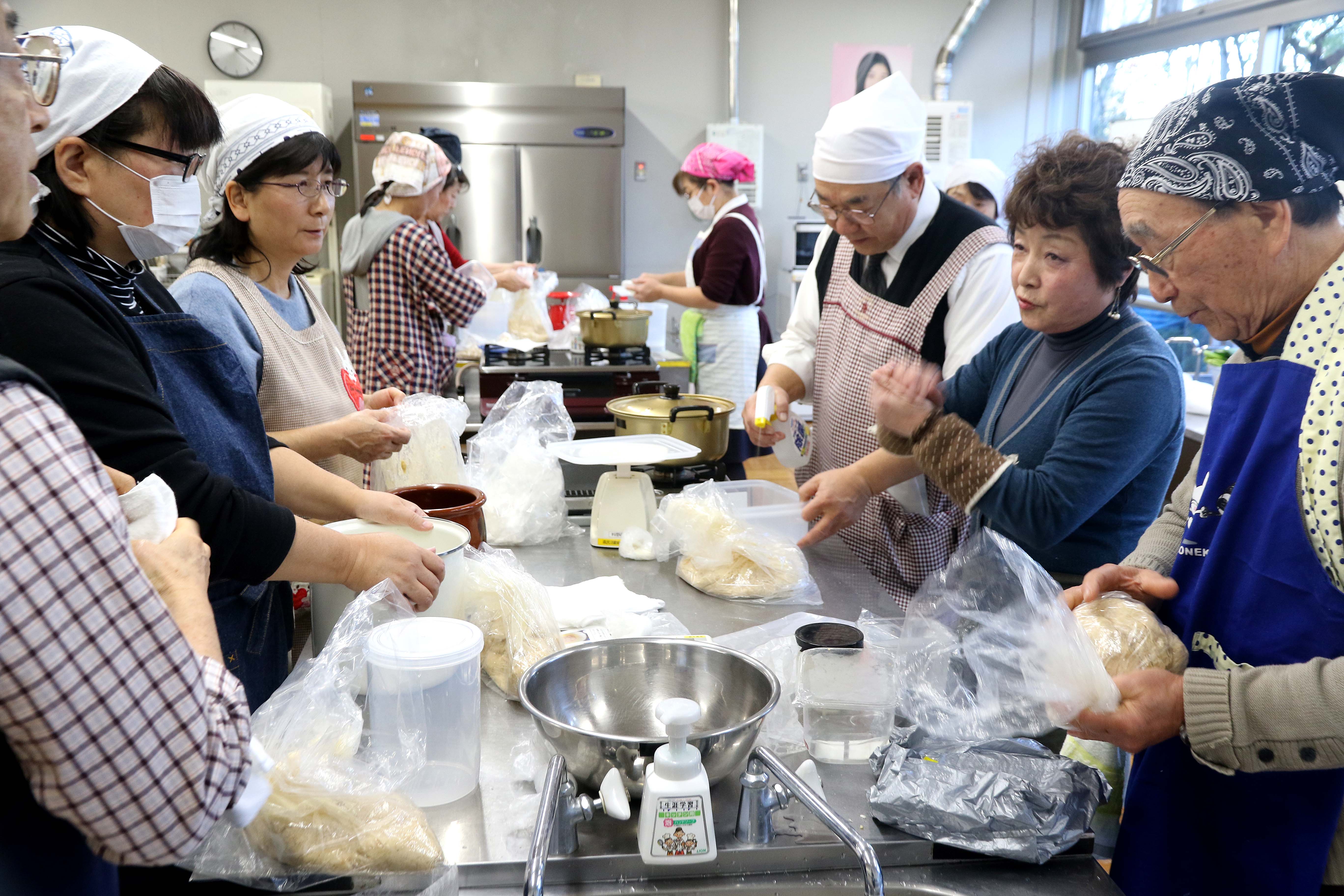 安全・安心な味噌作り教室（大石支店）