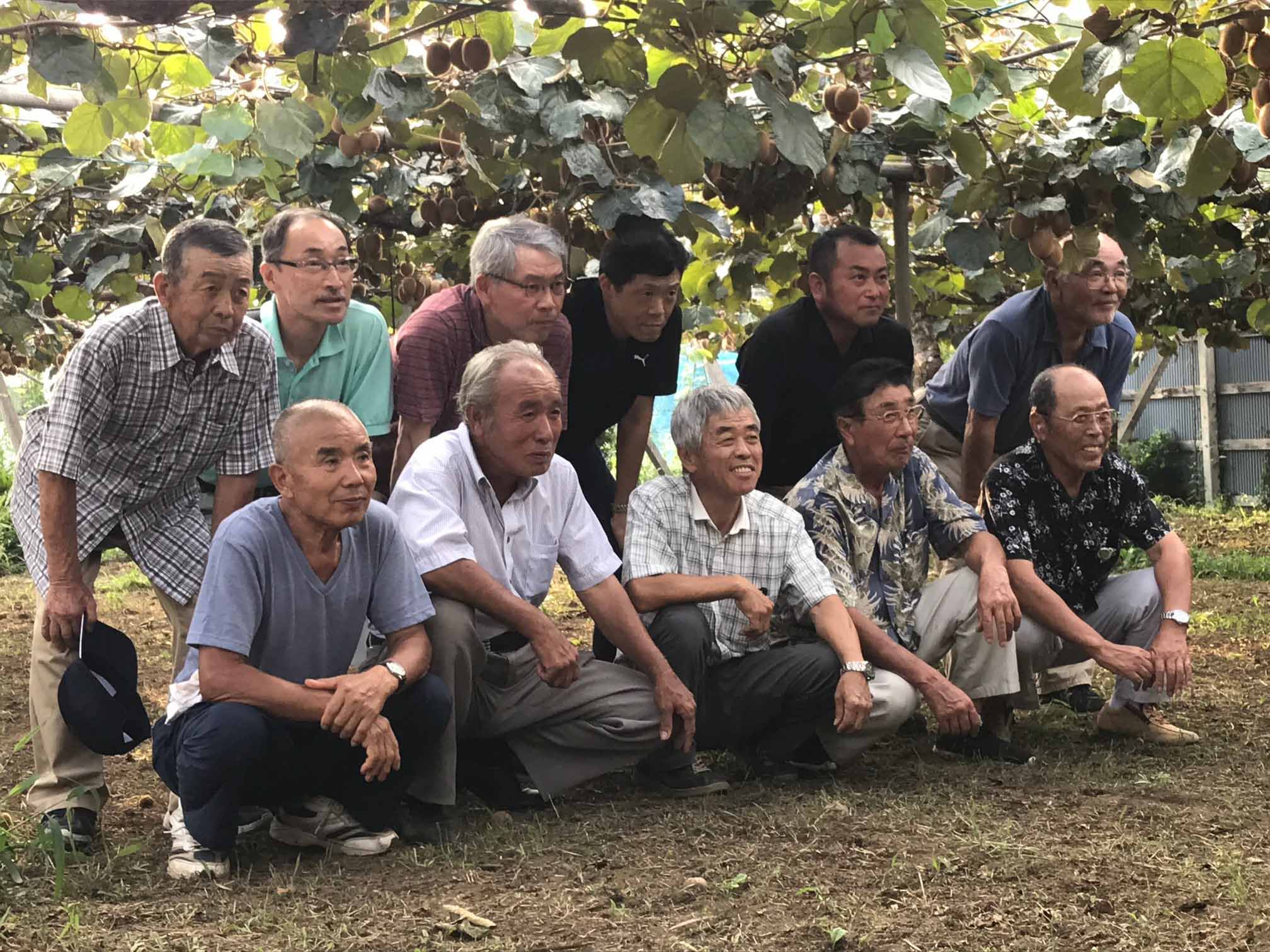 上尾キウイフルーツ研究会剪定講習会（上平支店：上尾市）