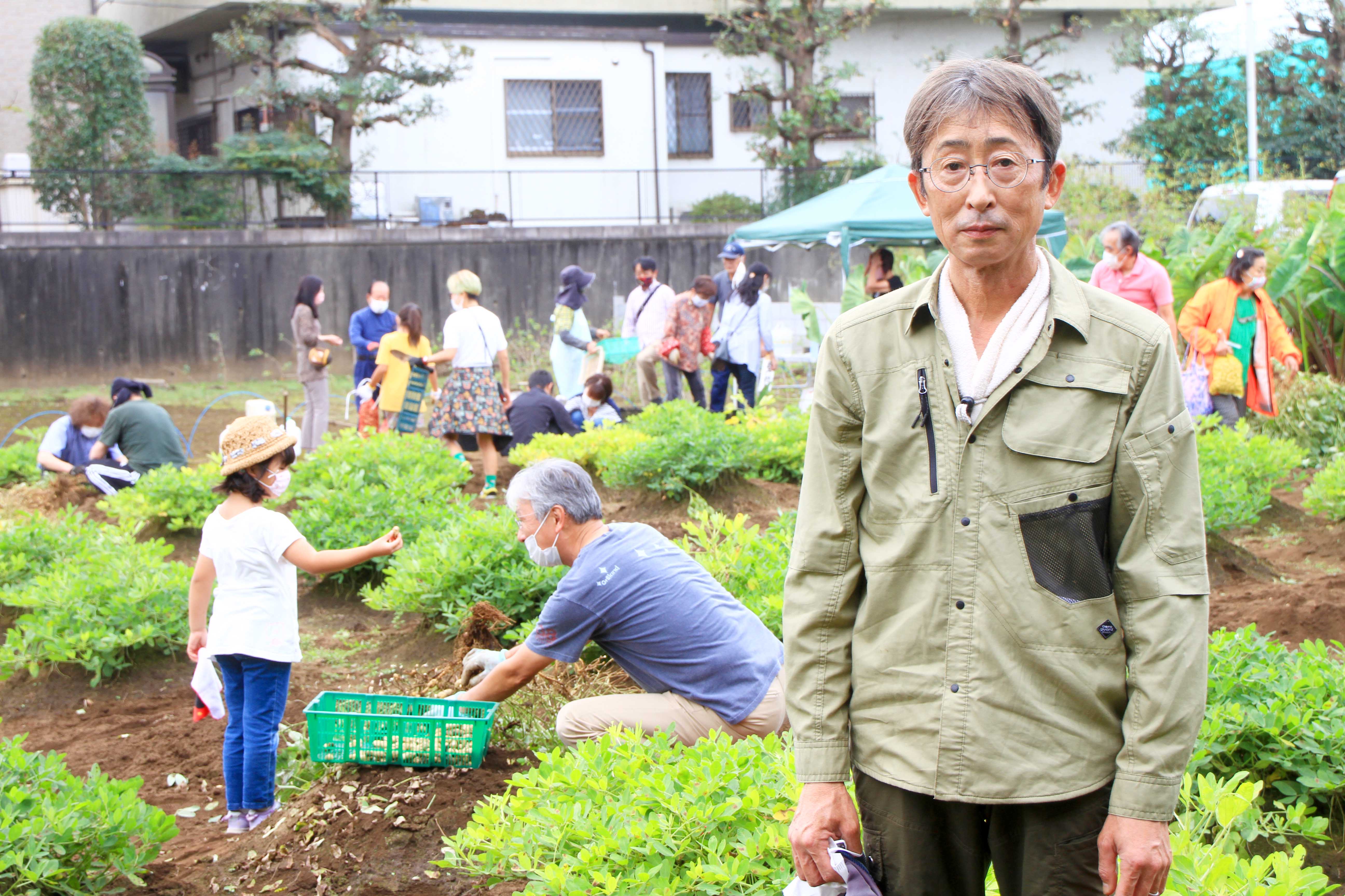 大豊作!!　落花生収穫体験（神根支店：川口市）