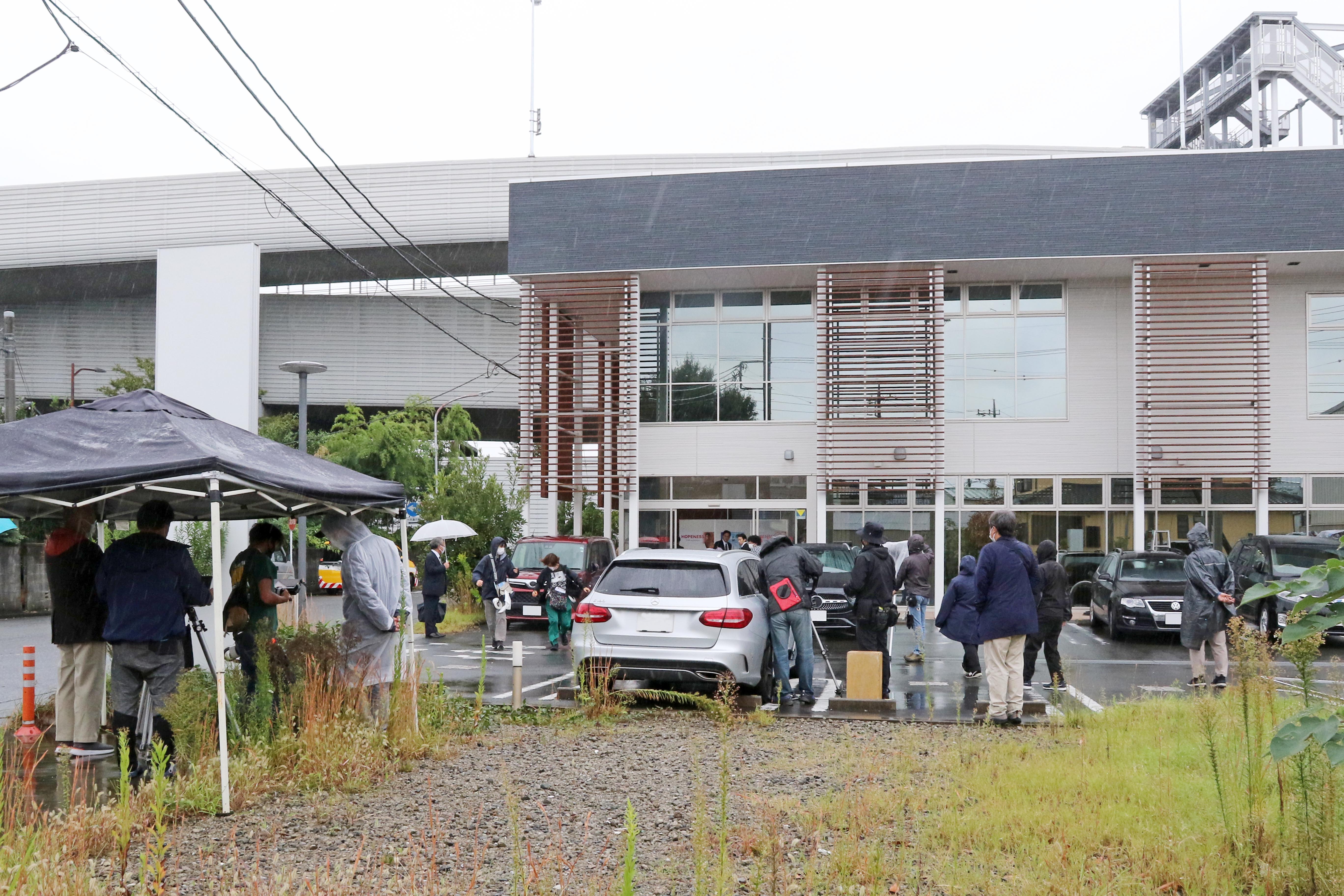 旧美笹支店でドラマ撮影（戸田支店：戸田市）