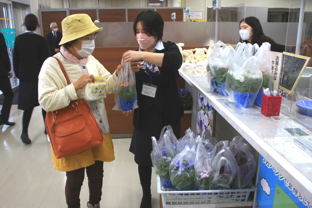 感謝の気持ちを込めて（さいたま市：美園支店）