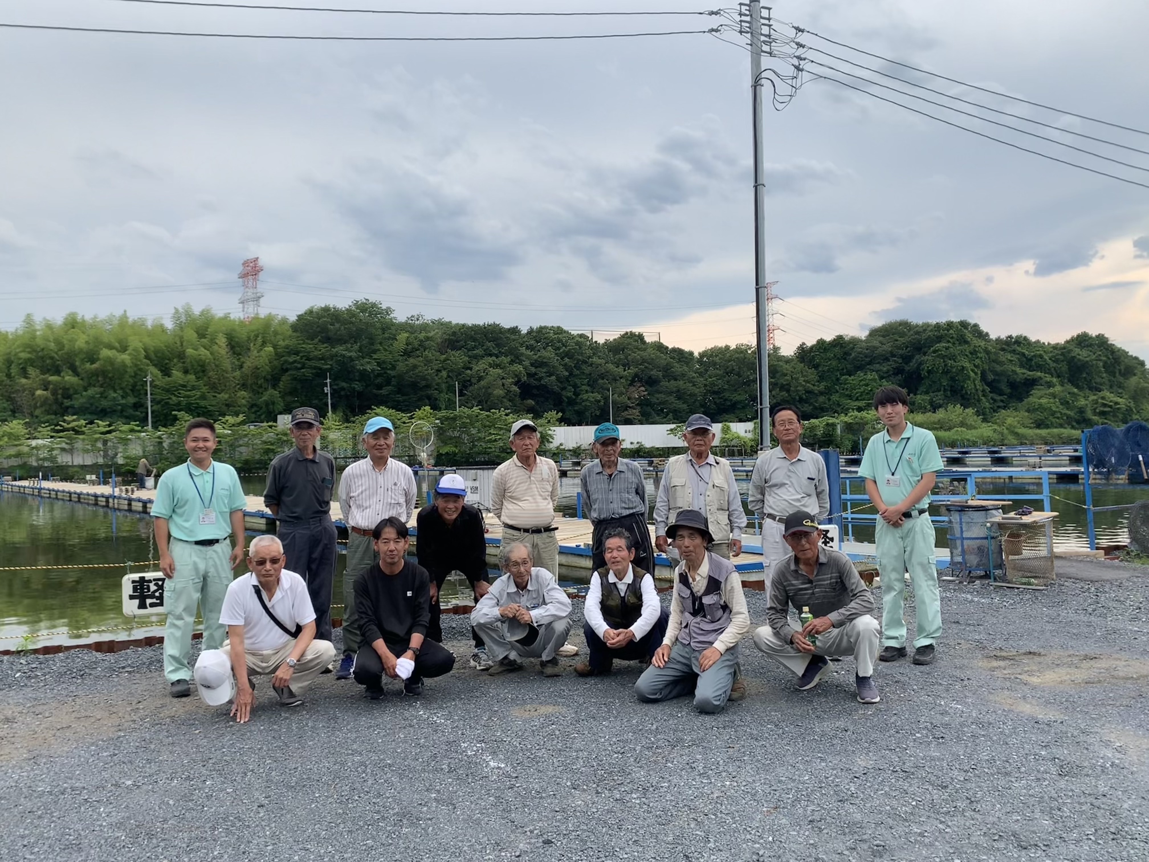 釣り大会で親睦深める（美園支店：さいたま市）