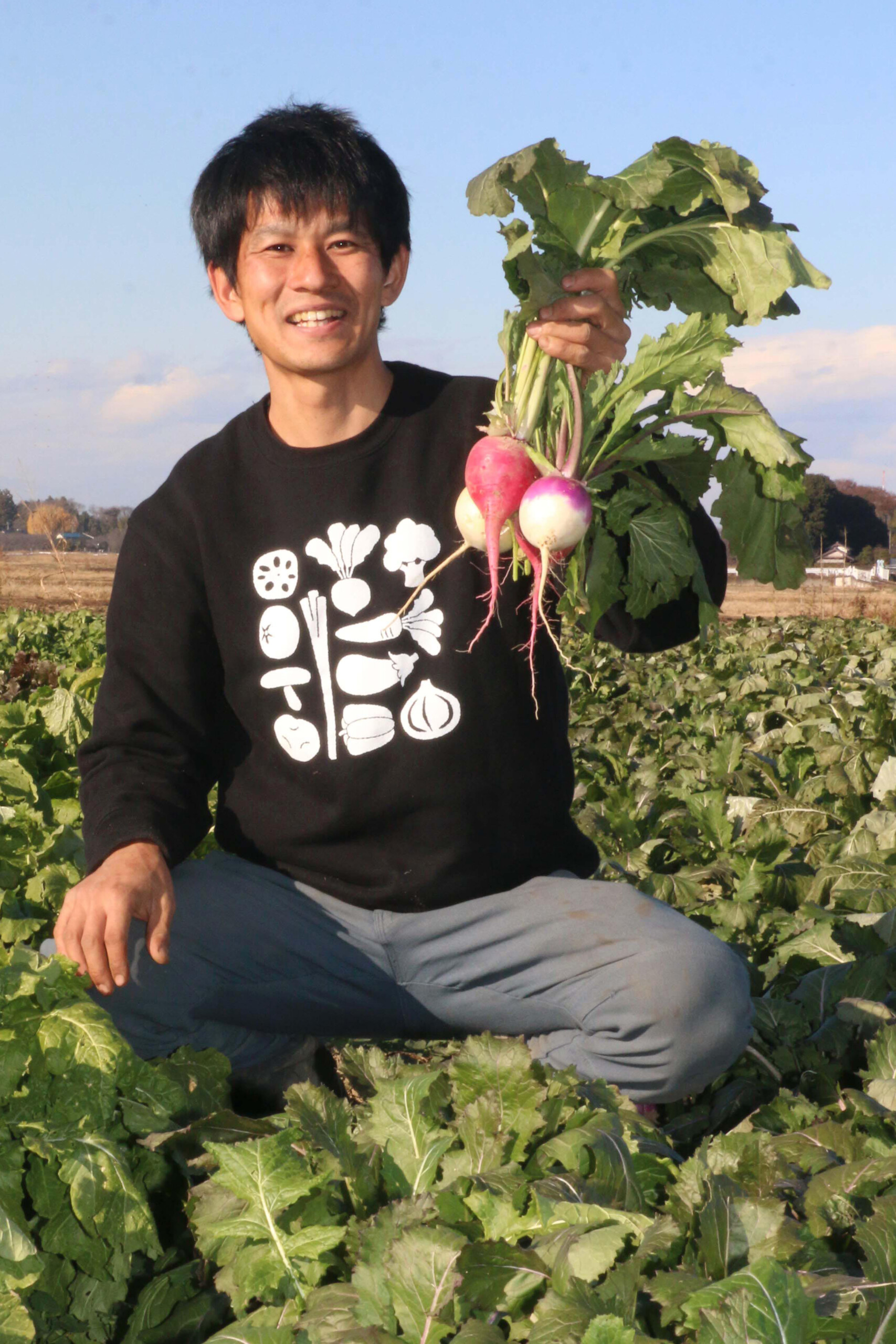 有機野菜200種類超を生産（北部営農経済課）