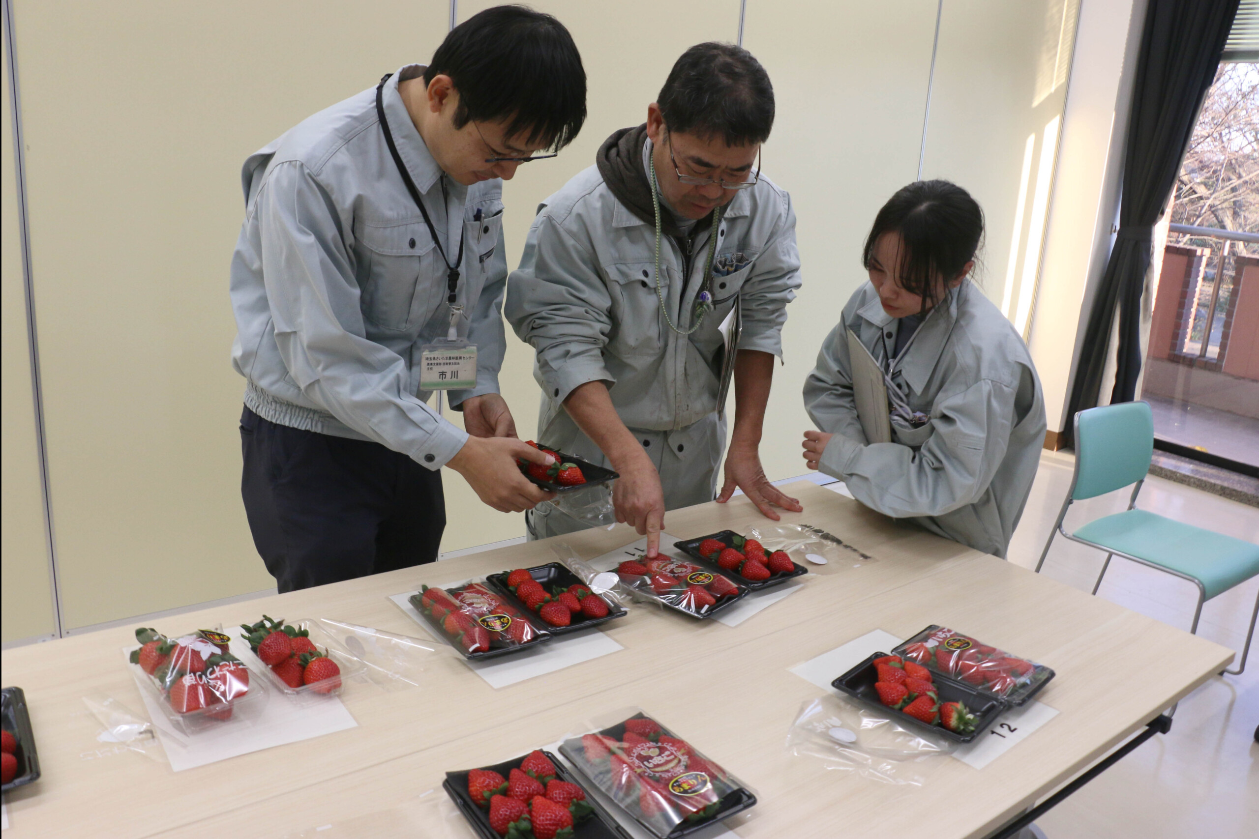 栽培１年目の森田さん快挙！ （中部営農経済課）