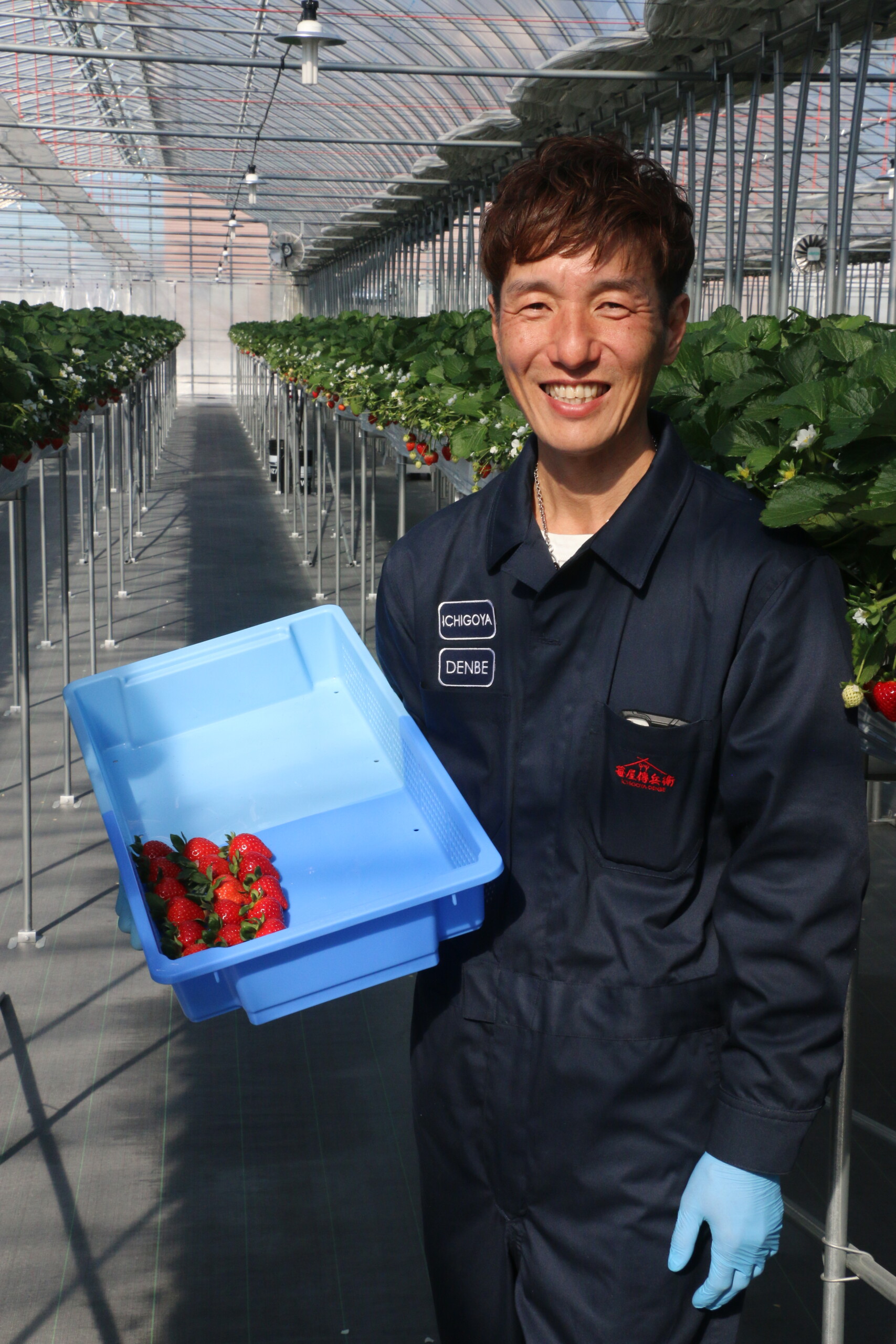 大人気！「あまりん」専門店（中部営農経済課）